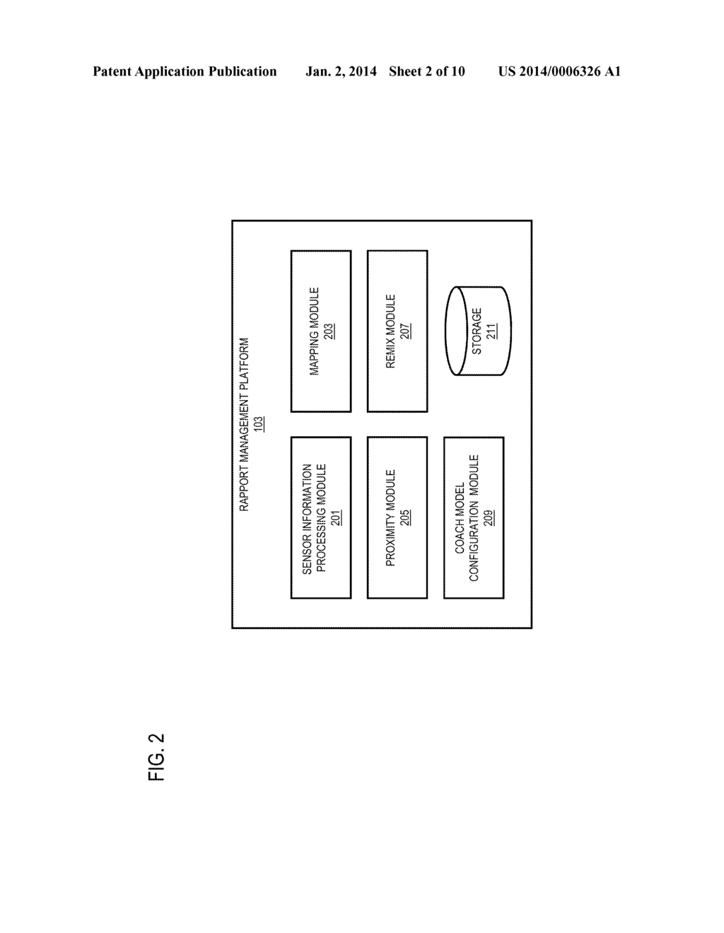 METHOD AND APPARATUS FOR PROVIDING RAPPORT MANAGEMENT - diagram, schematic, and image 03