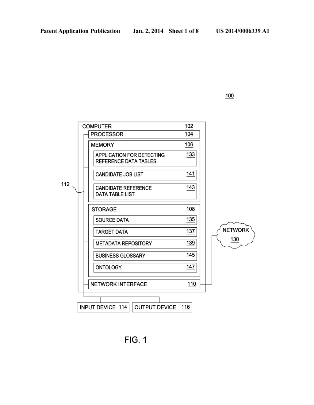 DETECTING REFERENCE DATA TABLES IN EXTRACT-TRANSFORM-LOAD PROCESSES - diagram, schematic, and image 02