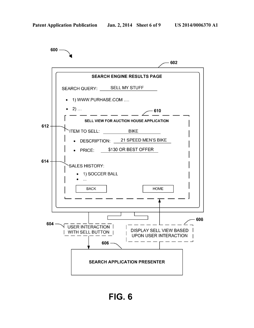 SEARCH APPLICATION FOR SEARCH ENGINE RESULTS PAGE - diagram, schematic, and image 07