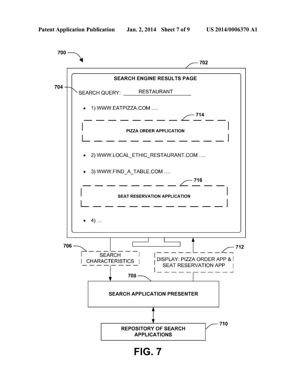 SEARCH APPLICATION FOR SEARCH ENGINE RESULTS PAGE - diagram, schematic, and image 08