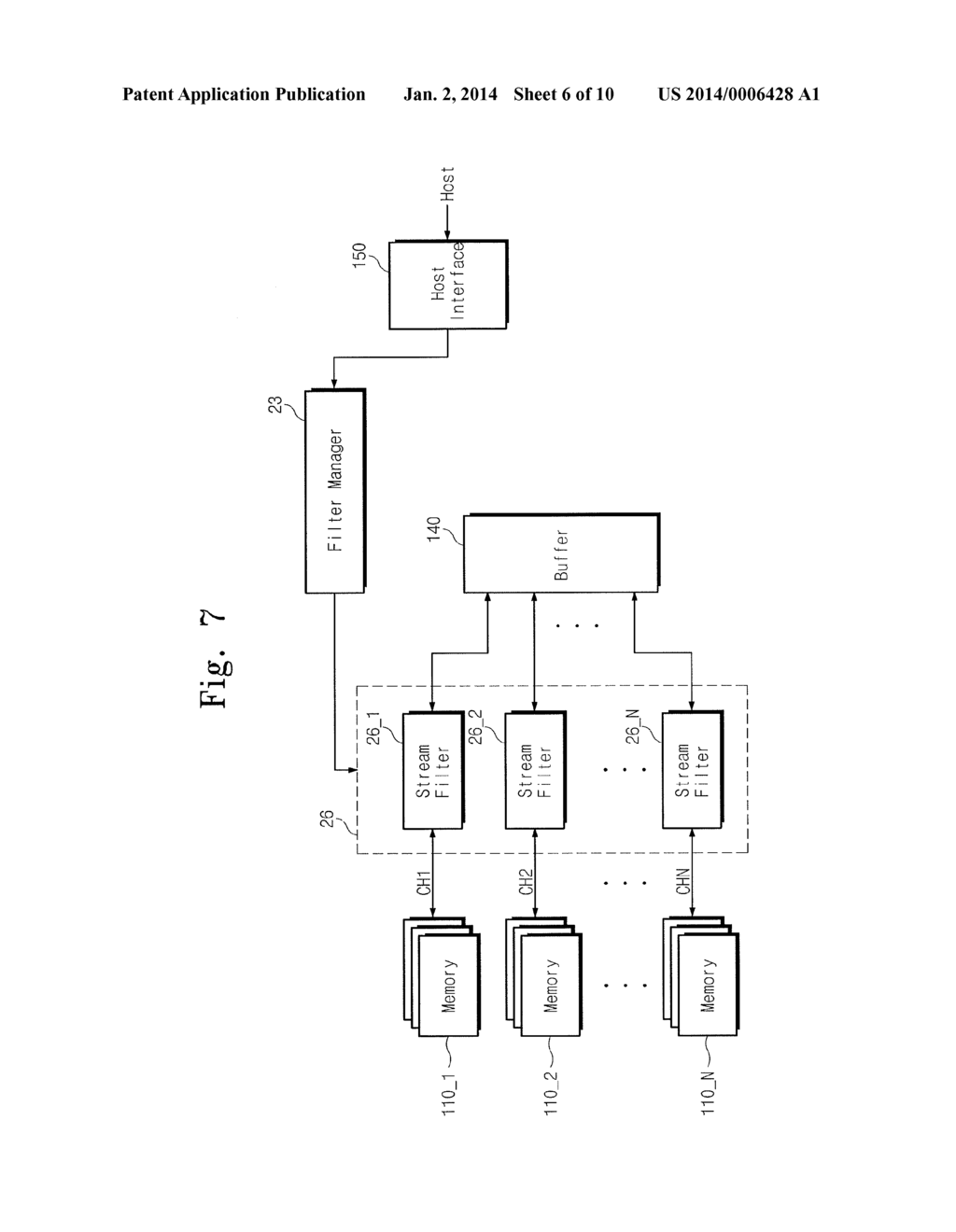 STORAGE DEVICE AND STREAM FILTERING METHOD THEREOF - diagram, schematic, and image 07