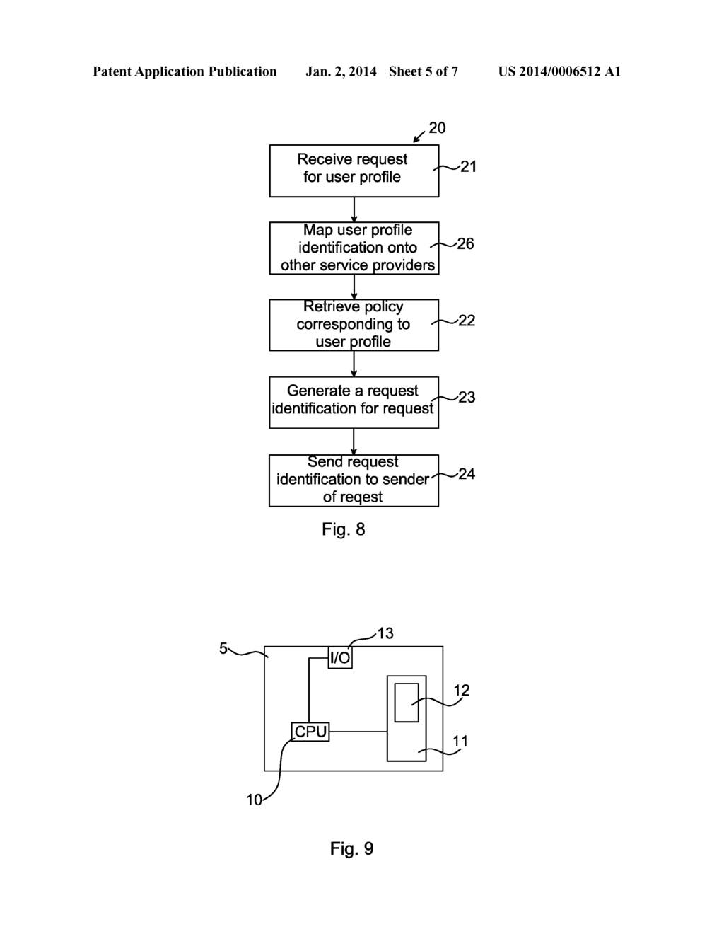 Methods for Exchanging User Profile, Profile Mediator Device, Agents,     Computer Programs and Computer Program Products - diagram, schematic, and image 06