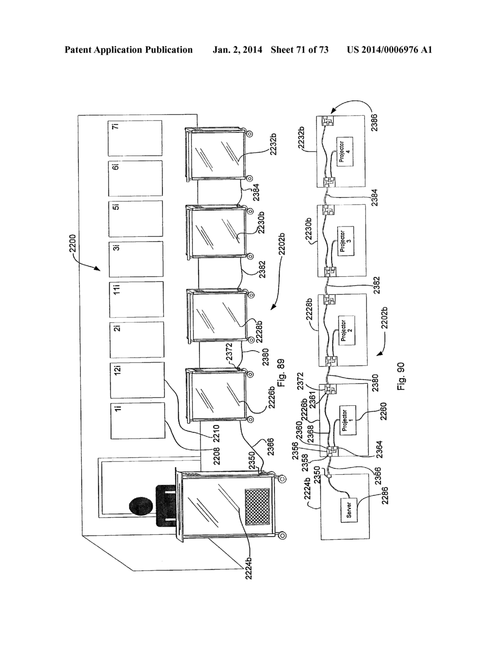 PORTABLE PRESENTATION SYSTEM AND METHODS FOR USE THEREWITH - diagram, schematic, and image 72