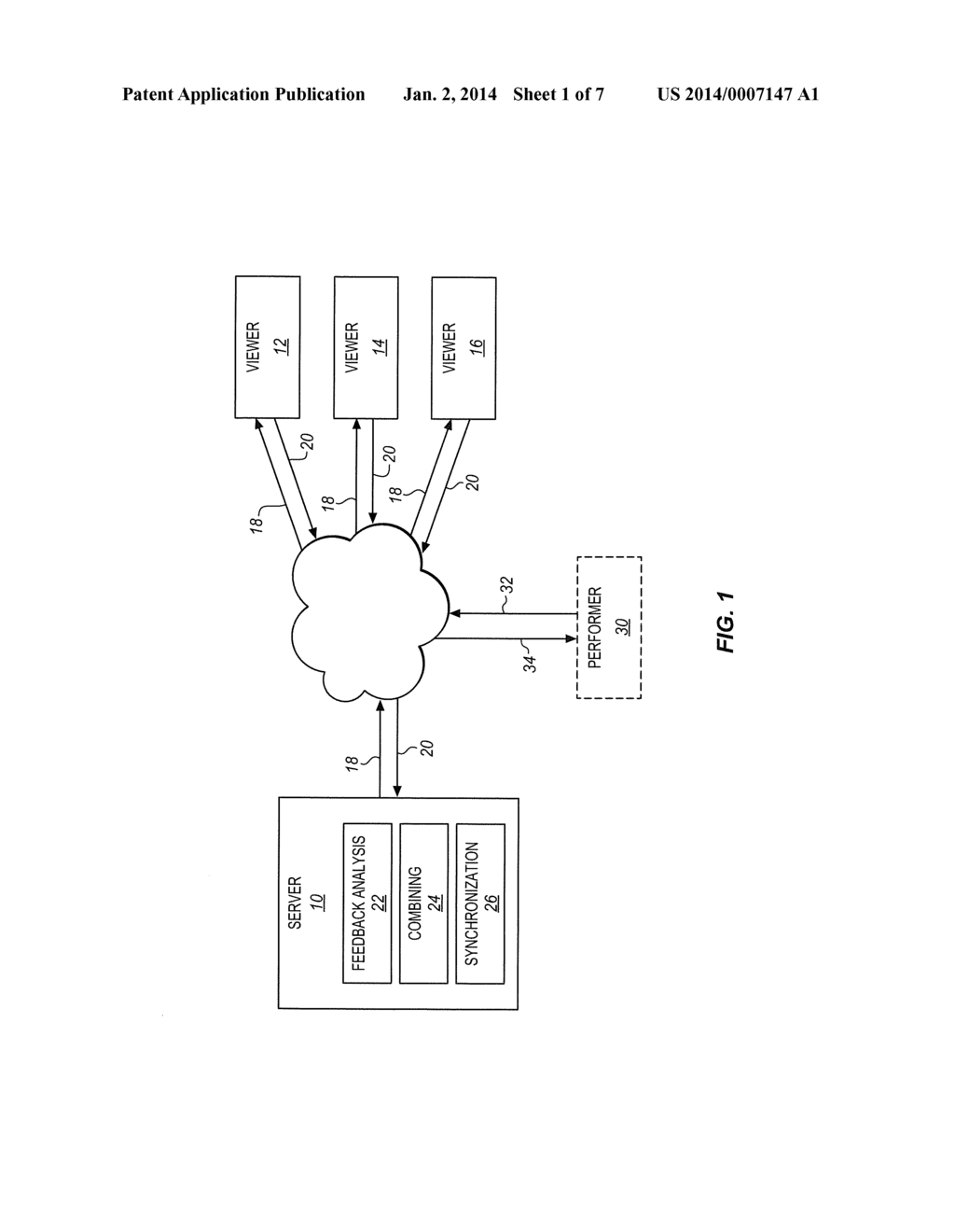 PERFORMANCE ANALYSIS FOR COMBINING REMOTE AUDIENCE RESPONSES - diagram, schematic, and image 02