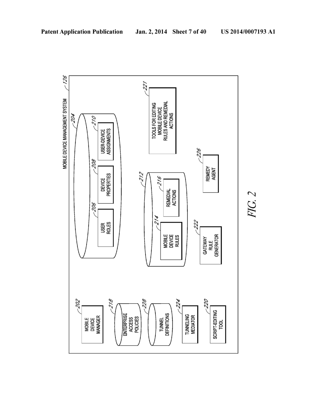 RULES BASED DETECTION AND CORRECTION OF PROBLEMS ON MOBILE DEVICES OF     ENTERPRISE USERS - diagram, schematic, and image 08