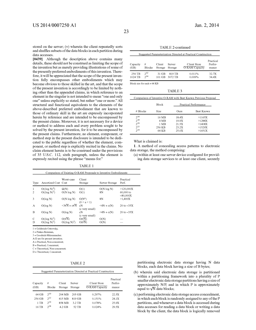 CONCEALING ACCESS PATTERNS TO ELECTRONIC DATA STORAGE FOR PRIVACY - diagram, schematic, and image 47