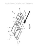 BUCKLE SYSTEM FOR SPORTS SHOE diagram and image