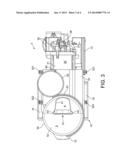 BEVERAGE MACHINE WITH A COVER FOR AN INGREDIENT INLET diagram and image