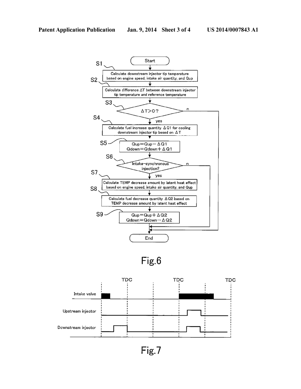 FUEL INJECTION CONTROL DEVICE FOR INTERNAL COMBUSTION ENGINE - diagram, schematic, and image 04