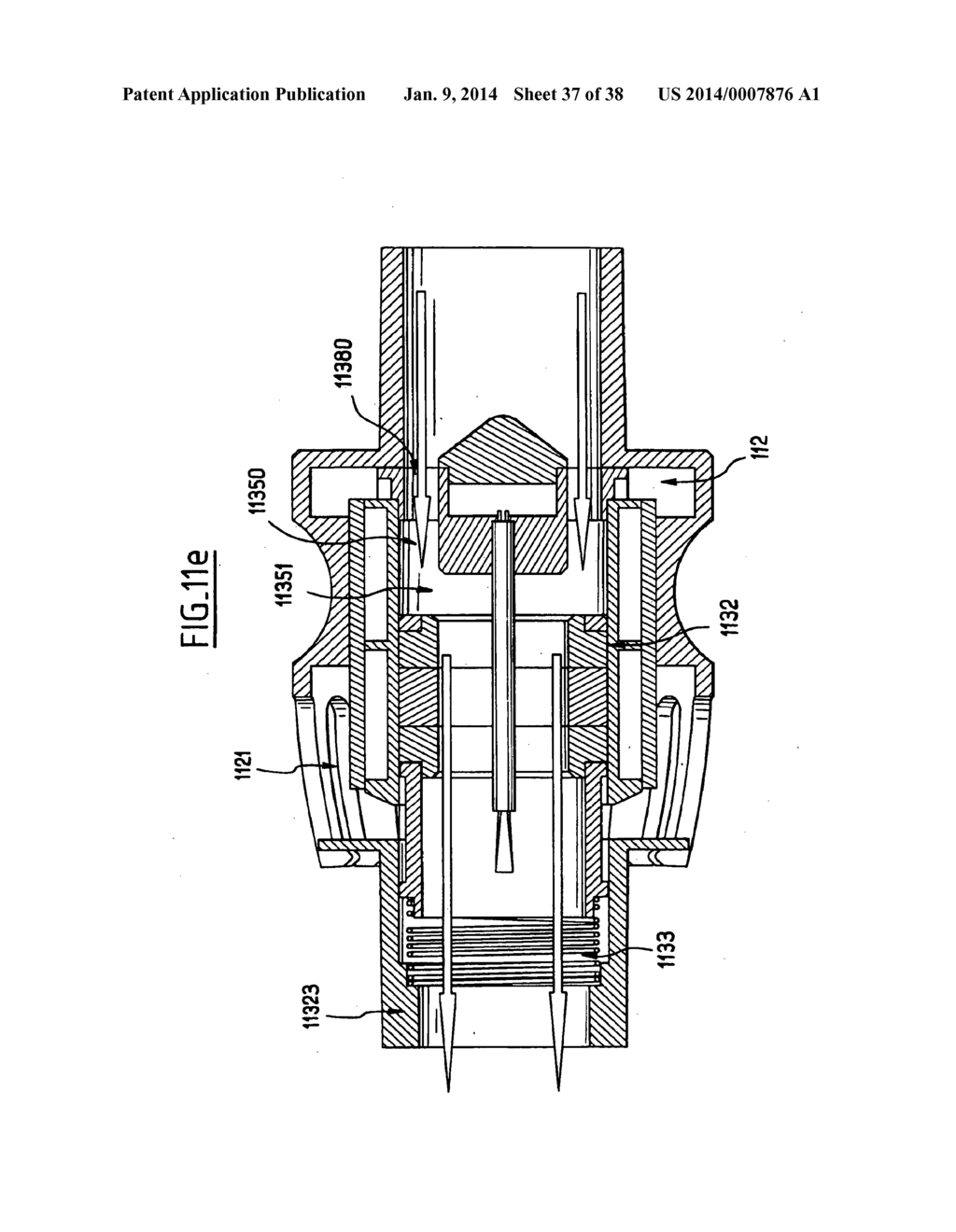 BREATHING ASSISTANCE DEVICE COMPRISING A GAS REGULATING VALVE AND     ASSOCIATED BREATHING ASSISTANCE METHOD - diagram, schematic, and image 38