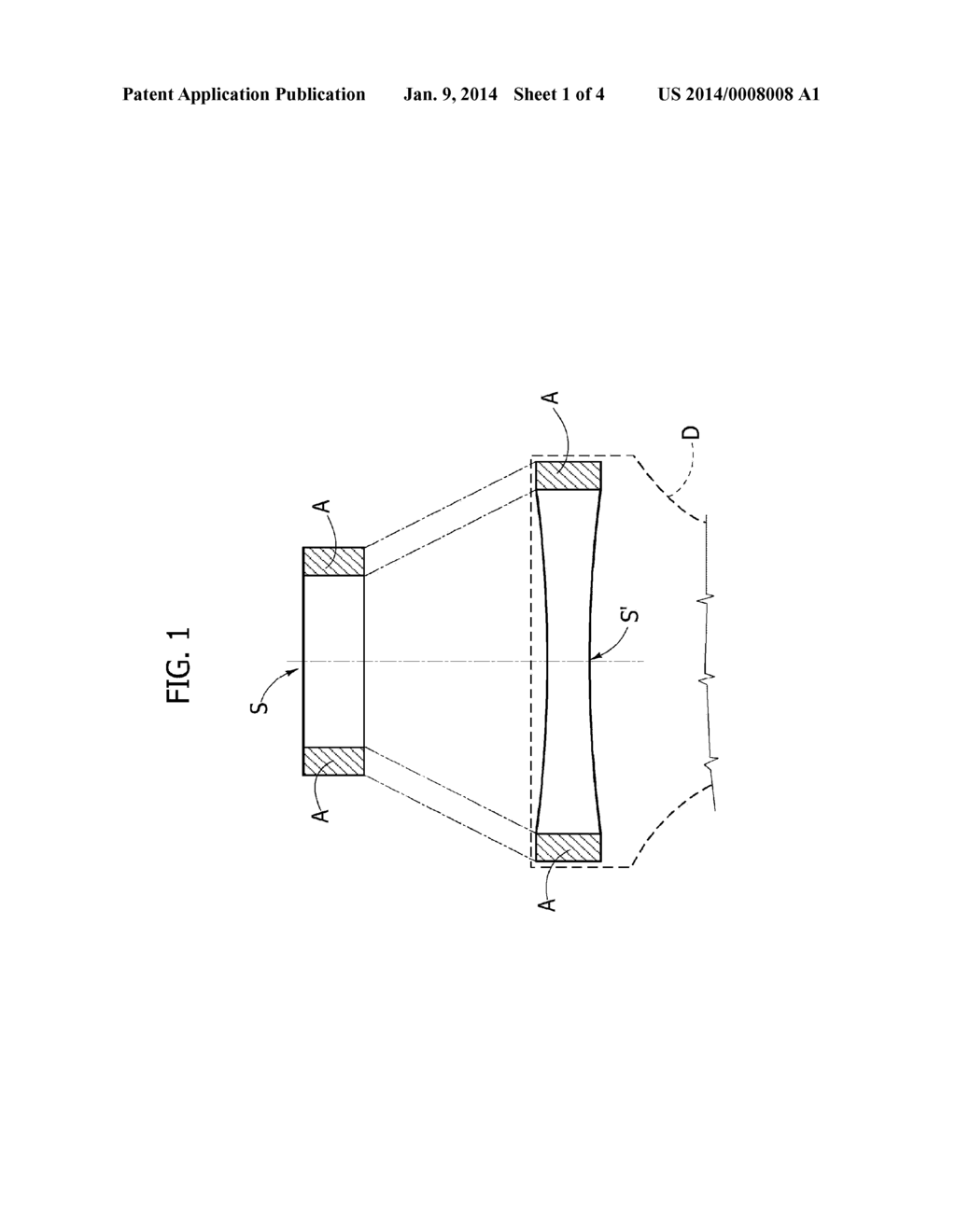 DEVICE AND METHOD FOR FORMING TENSIONED ELASTICATION STRIPS, FOR INSTANCE     FOR SANITARY ARTICLES AND CORRESPONDING COMPUTER PROGRAM PRODUCT - diagram, schematic, and image 02