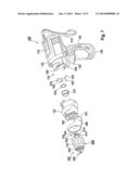 Impact driver having an impact mechanism diagram and image