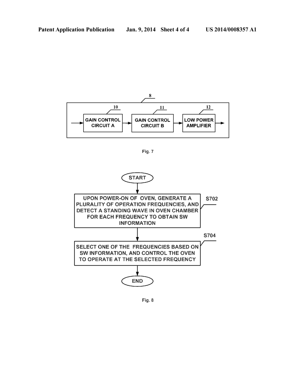 MICROWAVE POWER SOURCE AND METHOD OF AUTOMATIC ADJUSTEMENT OF OPERATION     FREQUENCE - diagram, schematic, and image 05