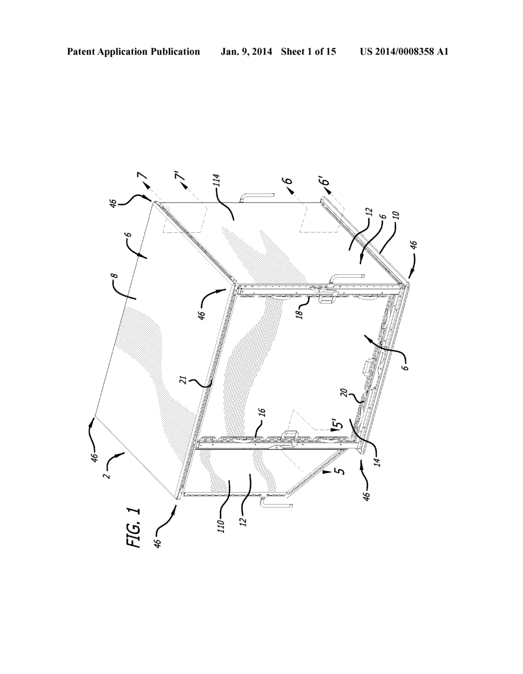 HEAT AND EXPLOSION RESISTANT CARGO CONTAINER - diagram, schematic, and image 02