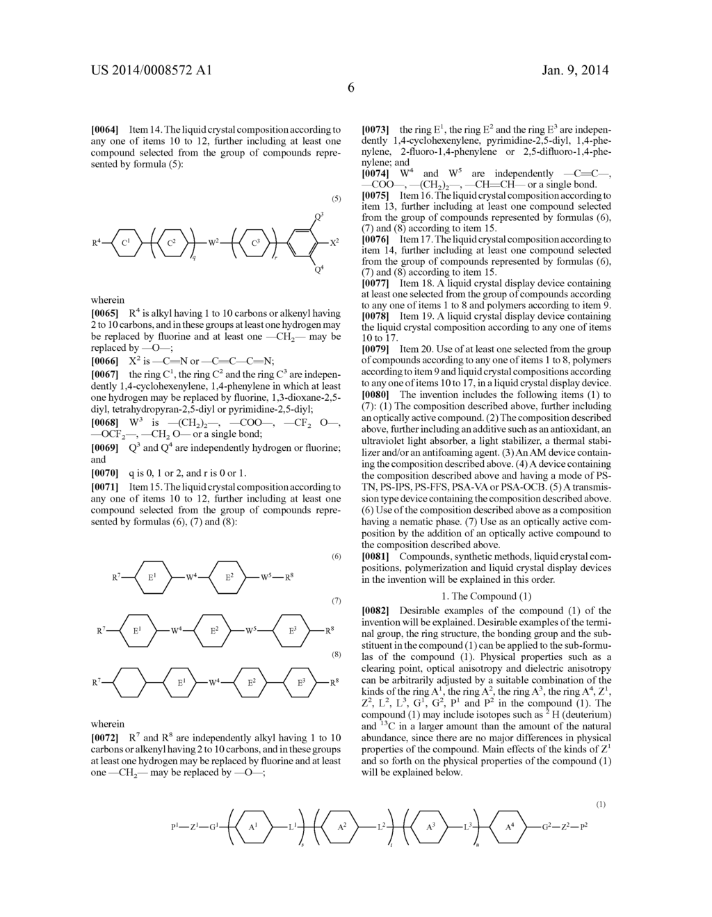 POLYMERIZABLE COMPOUND, LIQUID CRYSTAL COMPOSITION AND LIQUID CRYSTAL     DISPLAY DEVICE - diagram, schematic, and image 07