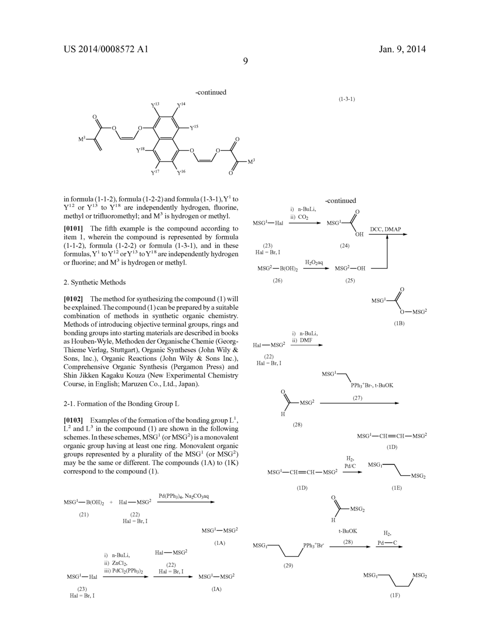 POLYMERIZABLE COMPOUND, LIQUID CRYSTAL COMPOSITION AND LIQUID CRYSTAL     DISPLAY DEVICE - diagram, schematic, and image 10