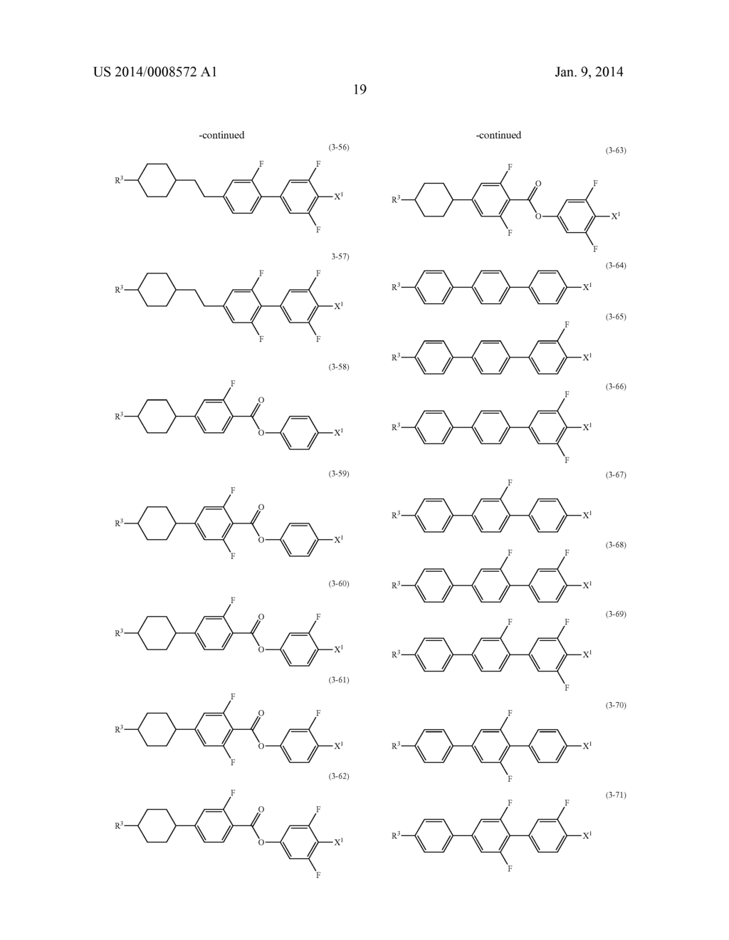 POLYMERIZABLE COMPOUND, LIQUID CRYSTAL COMPOSITION AND LIQUID CRYSTAL     DISPLAY DEVICE - diagram, schematic, and image 20