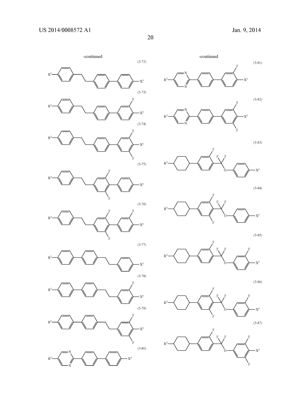 POLYMERIZABLE COMPOUND, LIQUID CRYSTAL COMPOSITION AND LIQUID CRYSTAL     DISPLAY DEVICE - diagram, schematic, and image 21