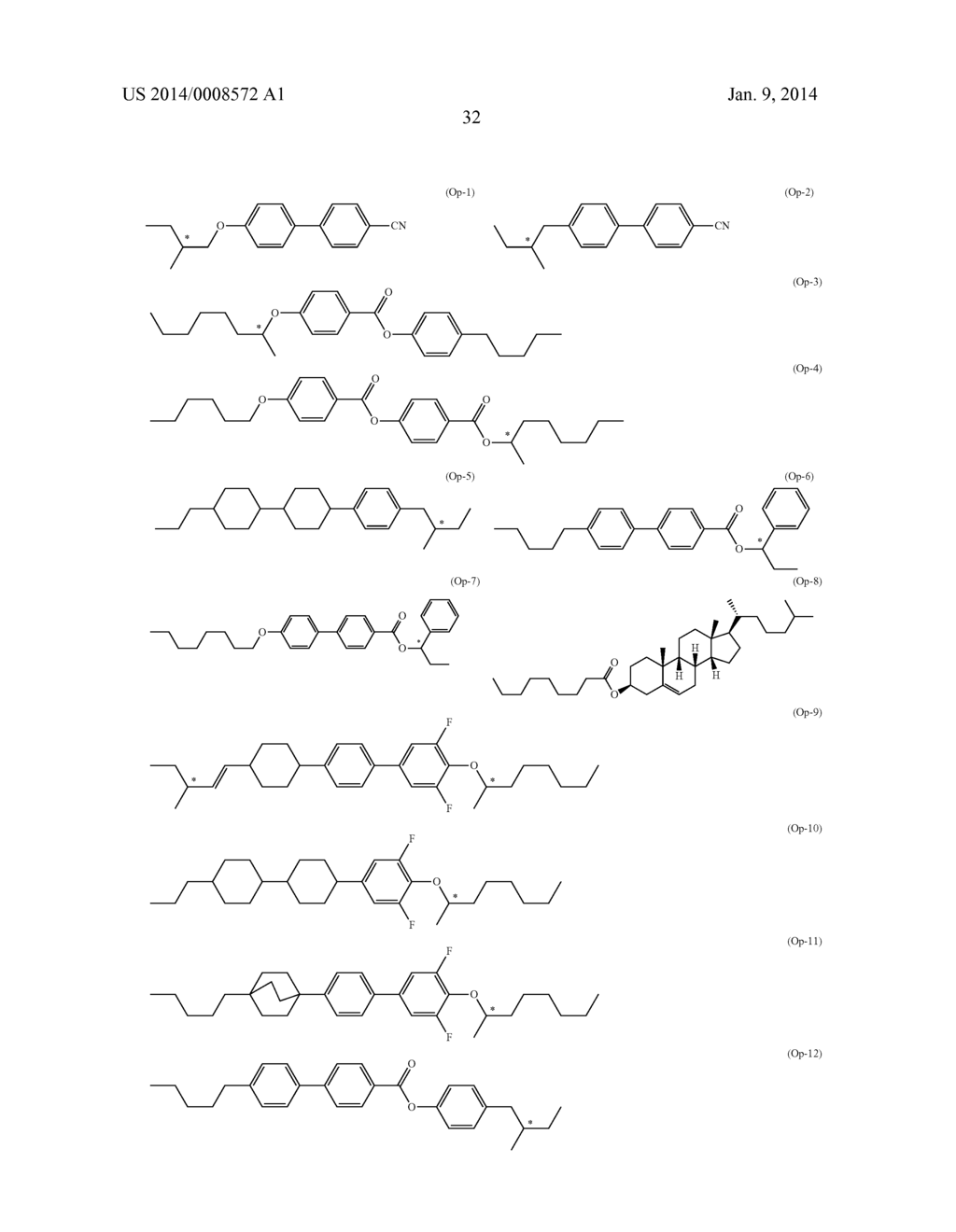 POLYMERIZABLE COMPOUND, LIQUID CRYSTAL COMPOSITION AND LIQUID CRYSTAL     DISPLAY DEVICE - diagram, schematic, and image 33