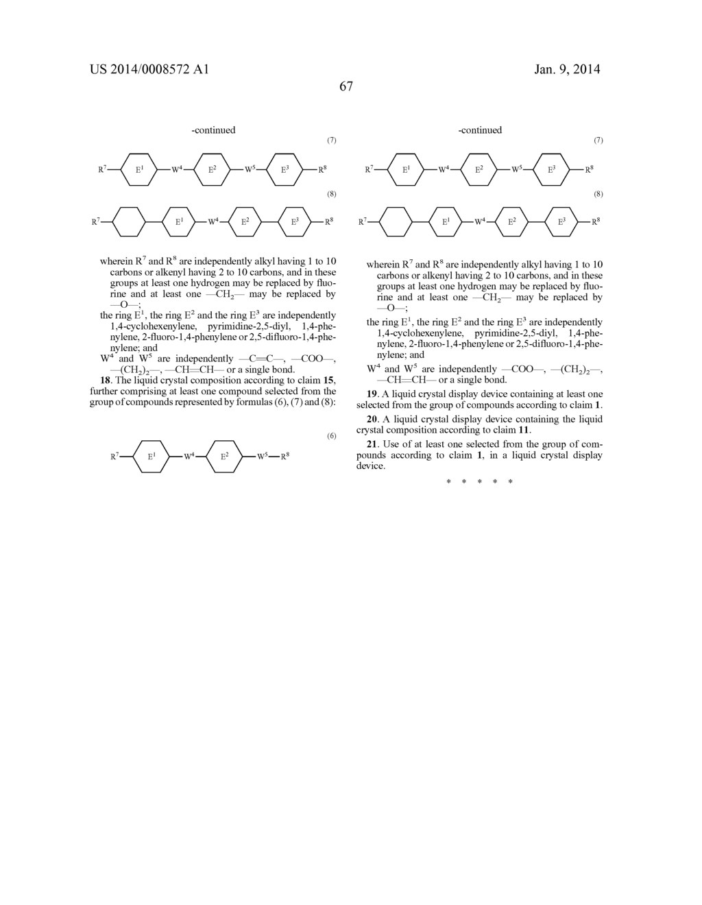 POLYMERIZABLE COMPOUND, LIQUID CRYSTAL COMPOSITION AND LIQUID CRYSTAL     DISPLAY DEVICE - diagram, schematic, and image 68