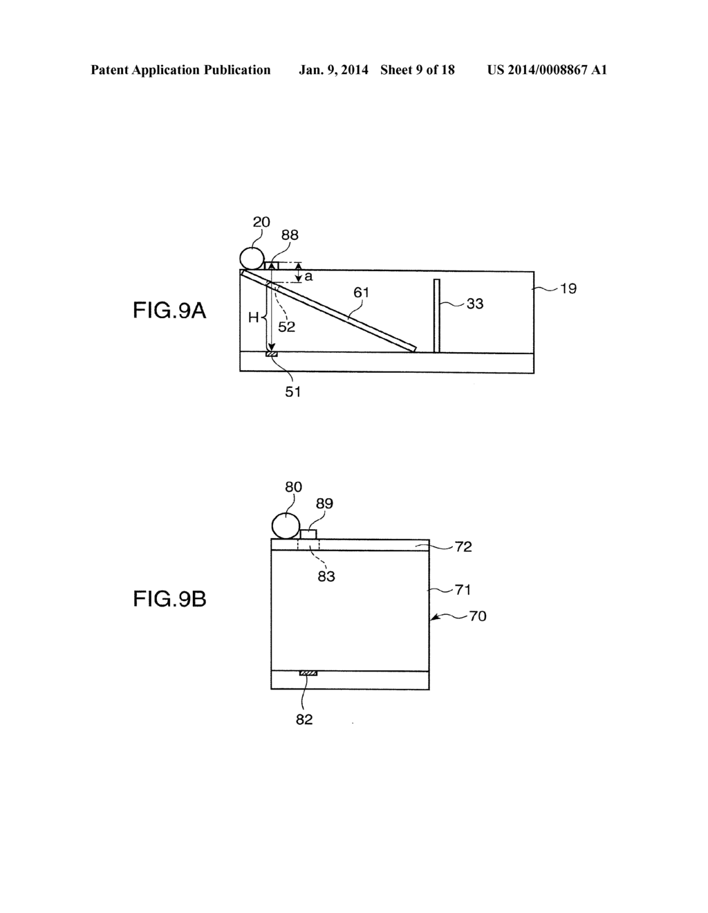 PAPER FEEDING DEVICE AND IMAGE FORMING APPARATUS - diagram, schematic, and image 10