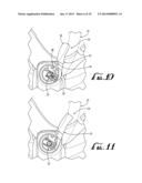 PIVOTAL HANDLE LOCK/RELEASE MECHANISM FOR CHILD CAR SEAT diagram and image