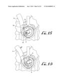 PIVOTAL HANDLE LOCK/RELEASE MECHANISM FOR CHILD CAR SEAT diagram and image