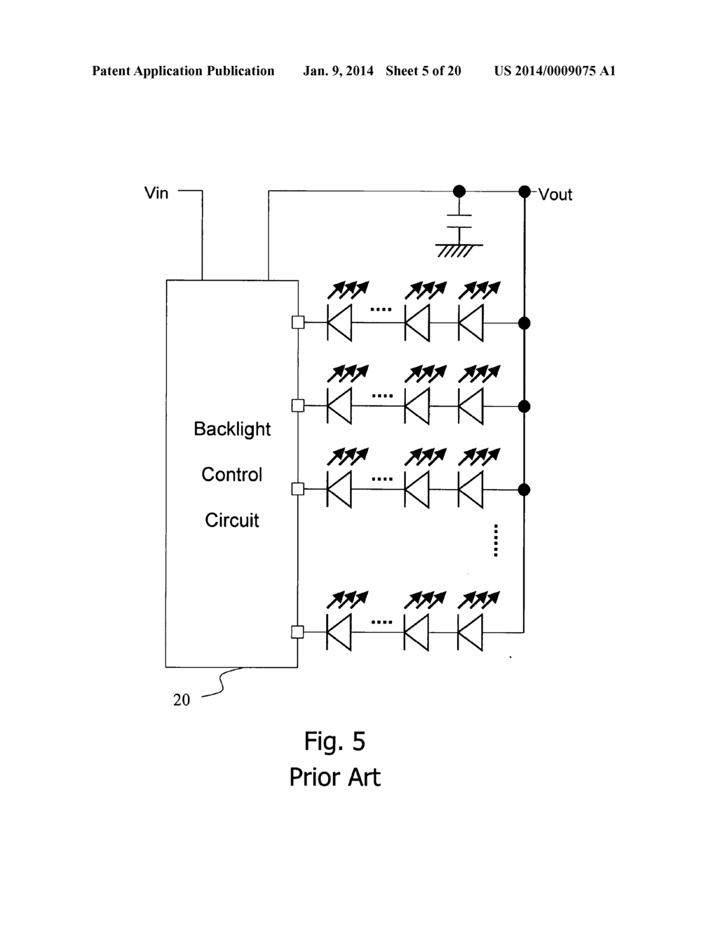 Backlight Control Circuit with Under Current Detection and Start-up     Control - diagram, schematic, and image 06