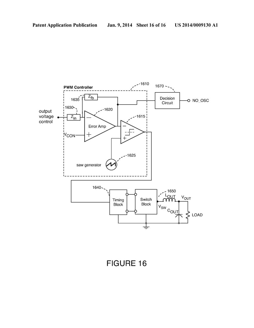 Suppressing Oscillations in an Output of a Switched Power Converter - diagram, schematic, and image 17