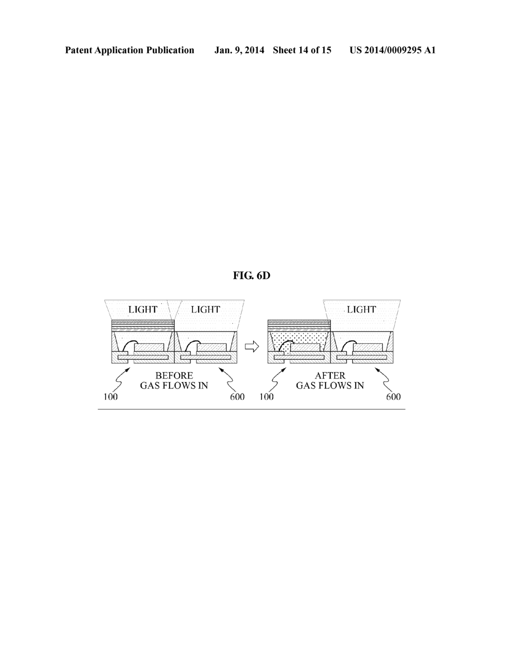 LIGHTING SYSTEM FOR LIGHT EMITTING DIODE HAVING GAS DETECTION FUNCTION - diagram, schematic, and image 15