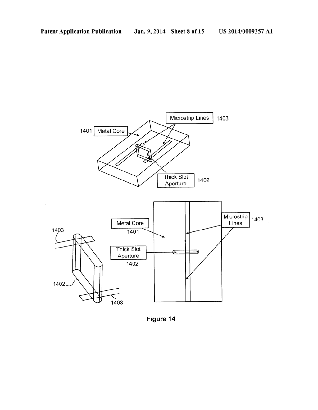 Hybrid Single Aperture Inclined Antenna - diagram, schematic, and image 09