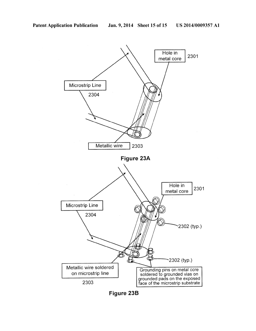 Hybrid Single Aperture Inclined Antenna - diagram, schematic, and image 16