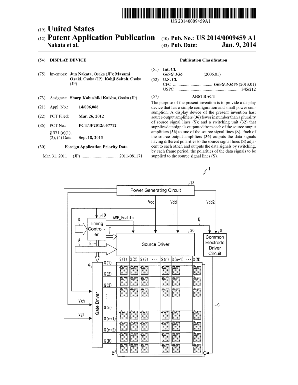 DISPLAY DEVICE - diagram, schematic, and image 01