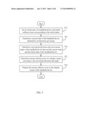 HANDHELD DEVICE AND METHOD FOR DISPLAYING SOFTWARE INTERFACE diagram and image