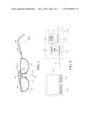 GESTURE RECOGNITION SYSTEM AND GLASSES WITH GESTURE RECOGNITION FUNCTION diagram and image