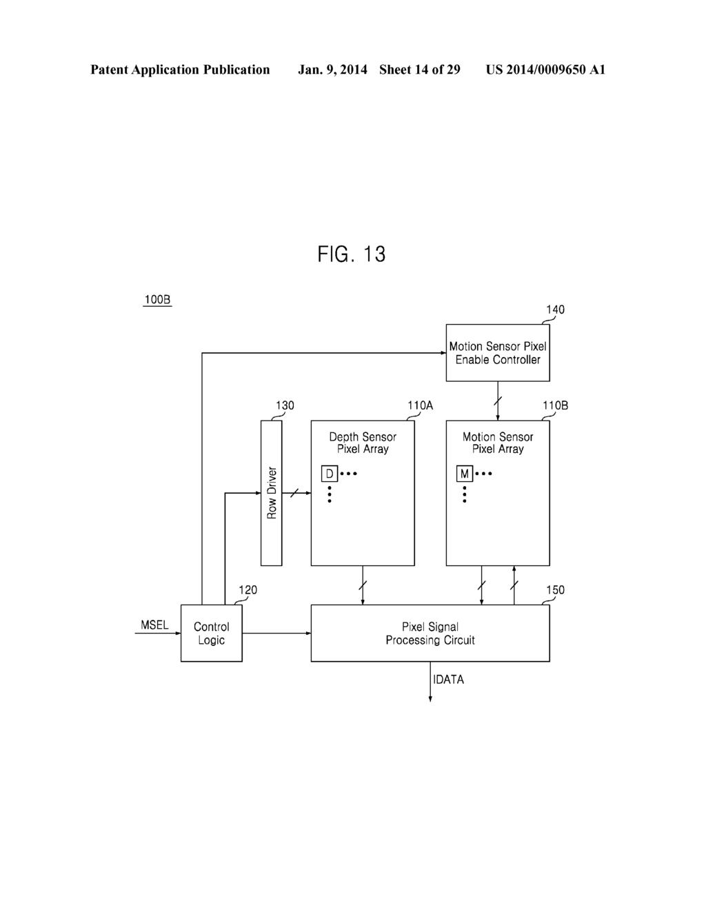 IMAGE SENSOR CHIP, METHOD OF OPERATING THE SAME, AND SYSTEM INCLUDING THE     IMAGE SENSOR CHIP - diagram, schematic, and image 15