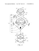 ACTUATOR WITH POSITION SENSOR AND CAMERA MODULE USING SAME diagram and image