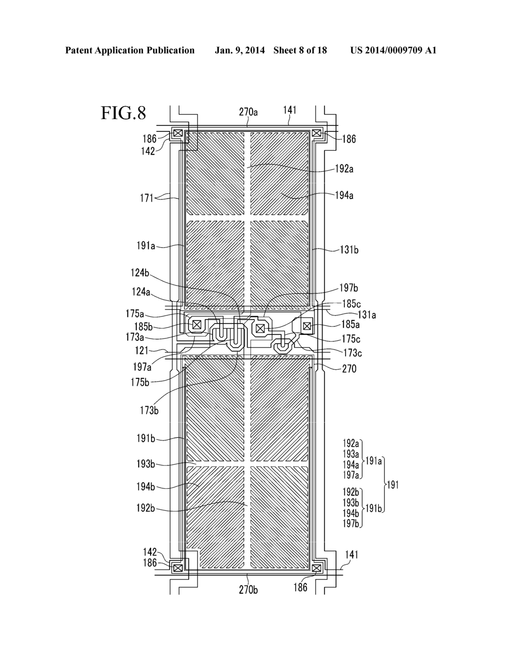 LIQUID CRYSTAL DISPLAY AND MANUFACTURING METHOD THEREOF - diagram, schematic, and image 09