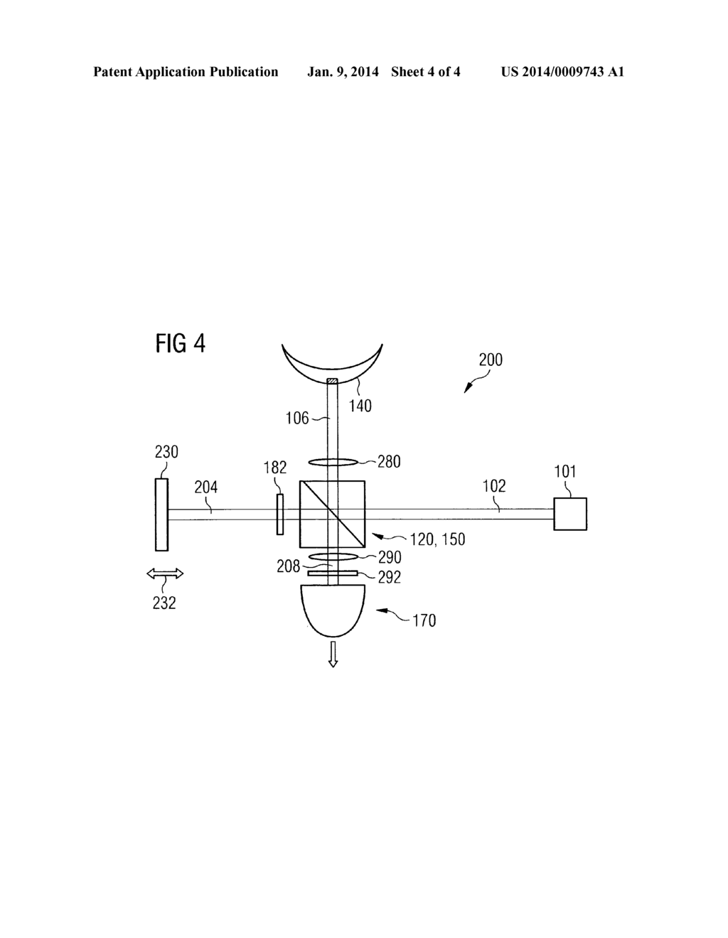 APPARATUS AND METHOD FOR OPTICAL COHERENCE TOMOGRAPHY - diagram, schematic, and image 05