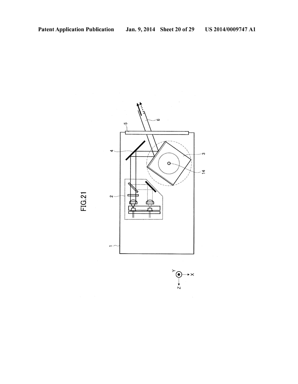 LASER RADAR DEVICE - diagram, schematic, and image 21