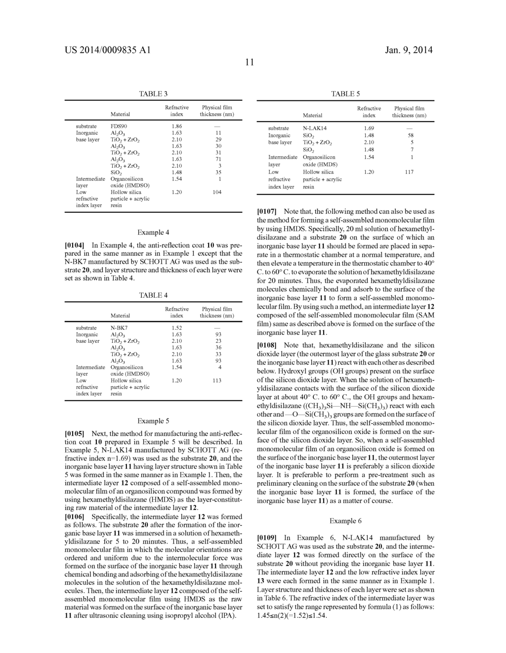 Anti-Reflection Coat and Optical Device - diagram, schematic, and image 19