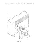 ELECTRONIC DEVICE AND WIRE FIXING MECHANISM THEREOF diagram and image