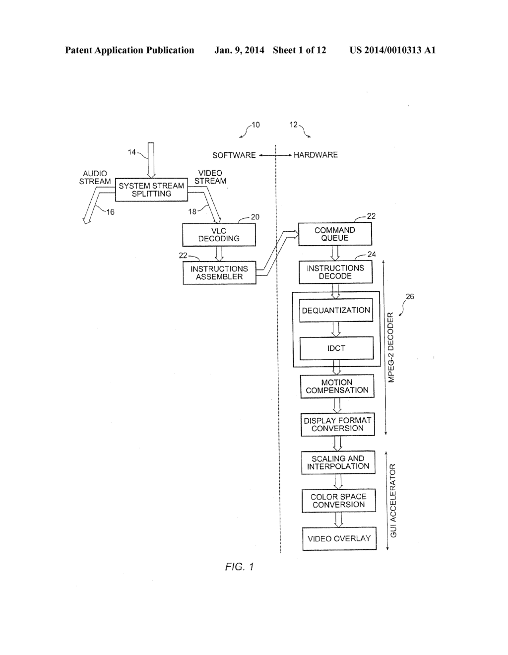 Method and System for Data Management in a Video Decoder - diagram, schematic, and image 02