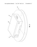 FIBER OPTIC ENCLOSURE WITH TEAR-AWAY SPOOL diagram and image