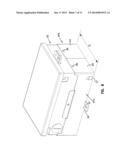 FIBER OPTIC ENCLOSURE WITH TEAR-AWAY SPOOL diagram and image