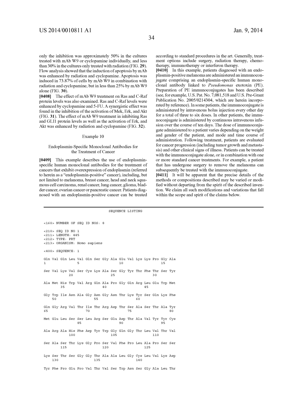 ANTIBODIES TO ENDOPLASMIN AND THEIR USE - diagram, schematic, and image 65