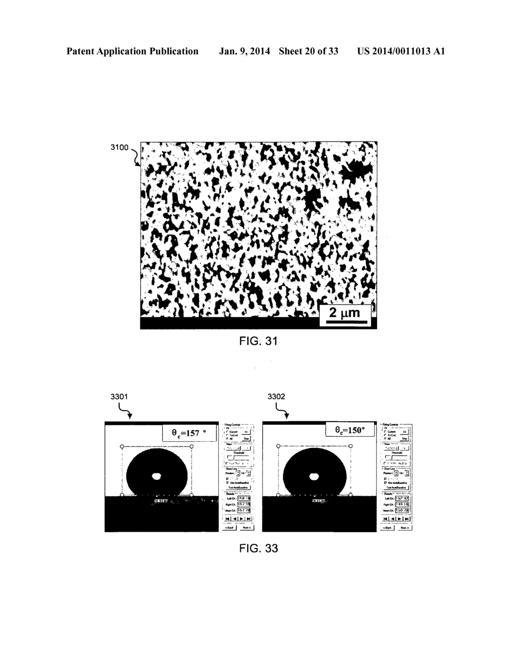 SUPERHYDROPHOBIC AND SUPEROLEOPHOBIC NANOSURFACES - diagram, schematic, and image 21