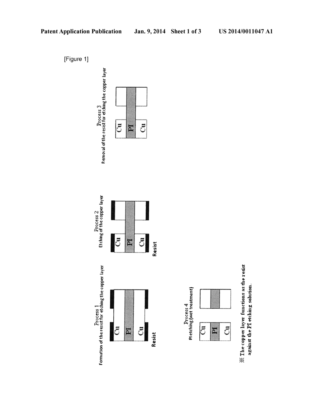 Two-Layered Copper-Clad Laminate Material, and Method for Producing Same - diagram, schematic, and image 02