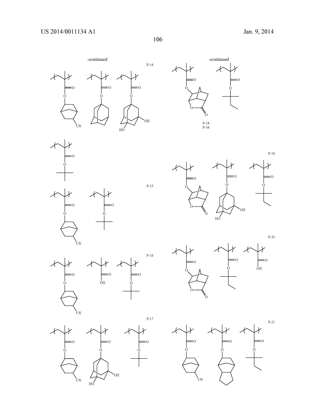 PATTERN FORMING METHOD, ACTINIC RAY-SENSITIVE OR RADIATION-SENSITIVE RESIN     COMPOSITION AND RESIST FILM - diagram, schematic, and image 108