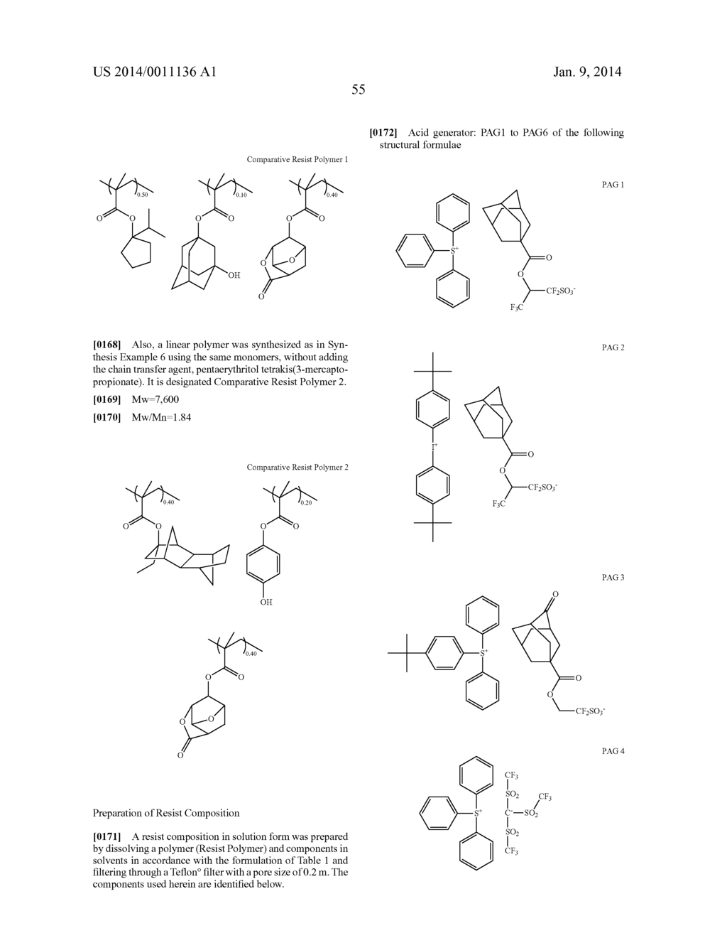 PATTERNING PROCESS AND RESIST COMPOSITION - diagram, schematic, and image 57